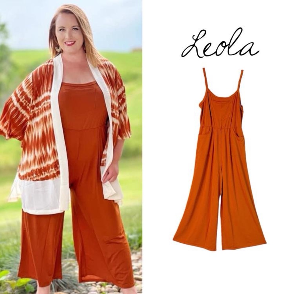 ‼️LAST CHANCE-NAME YOUR PRICE-DONATING FRI 9/13‼️ 🌟HP!🌟 LulaRoe Jumpsuit - Picture 1 of 5